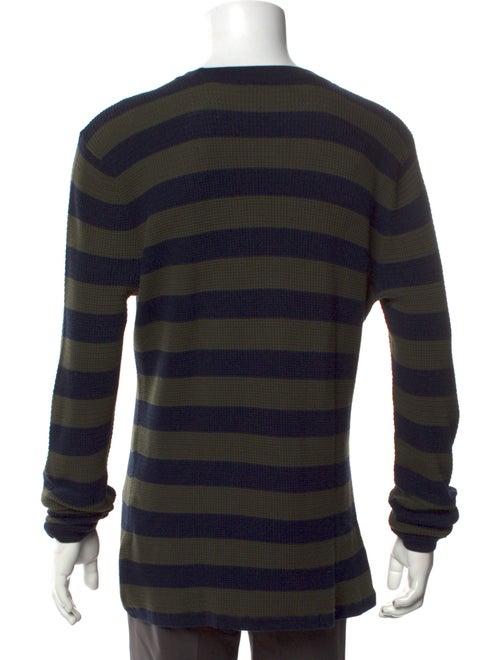 Vince Striped Crew Neck Pullover