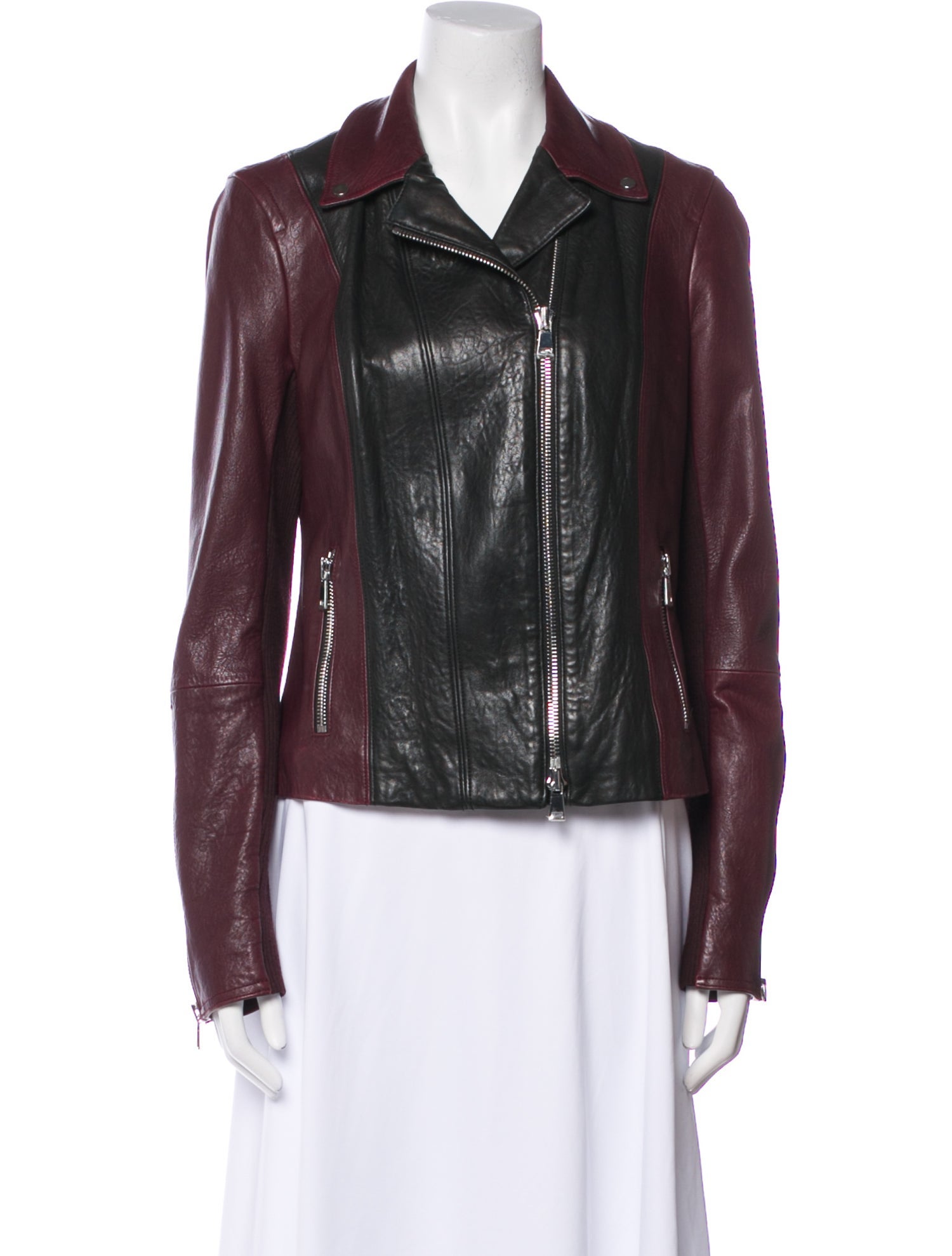 Vince Leather Biker Jacket
