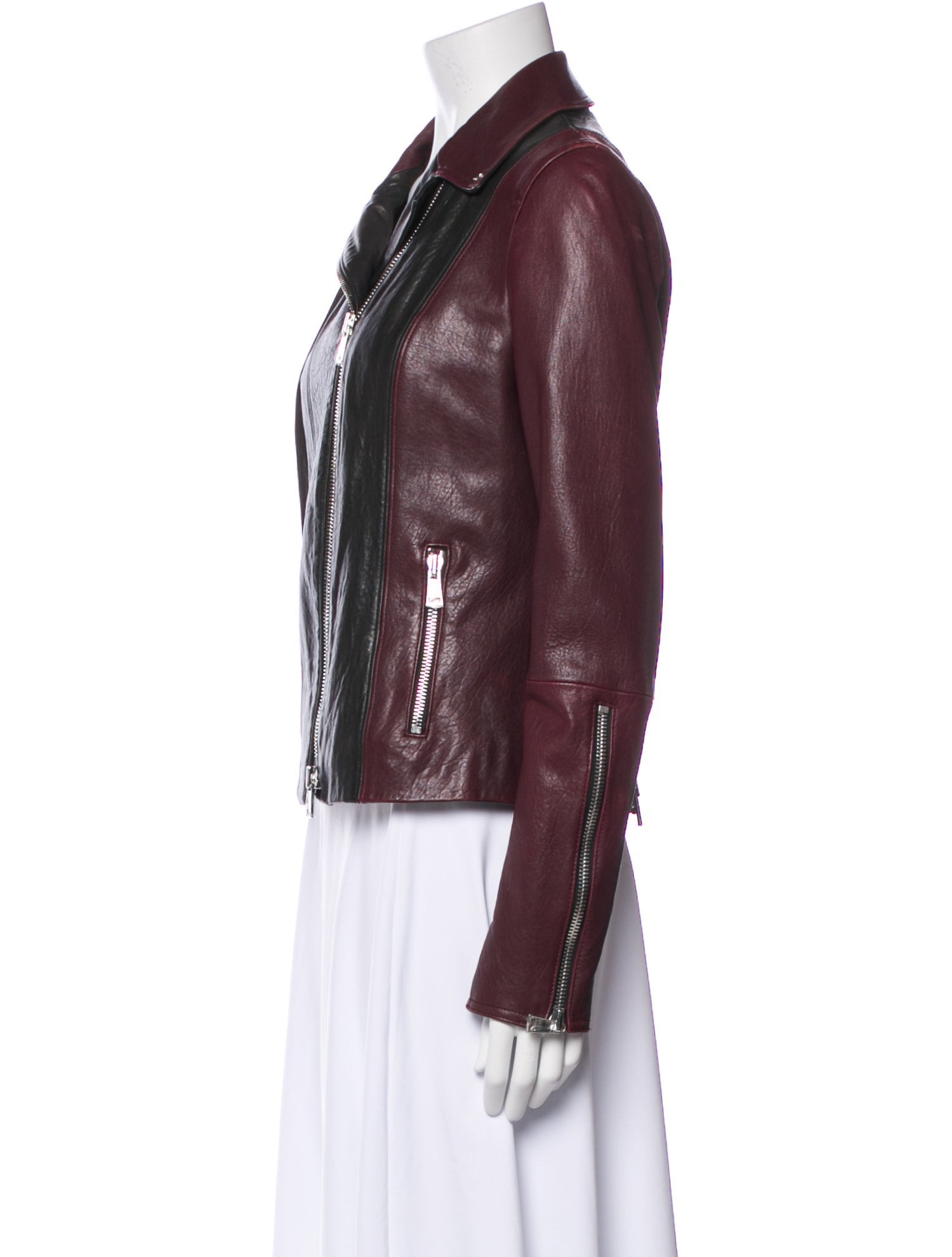 Vince Leather Biker Jacket