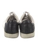 Vince Leather Colorblock Pattern Sneakers