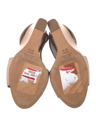 Vince Leather Slides