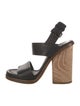 Vince Leather Slingback Sandals
