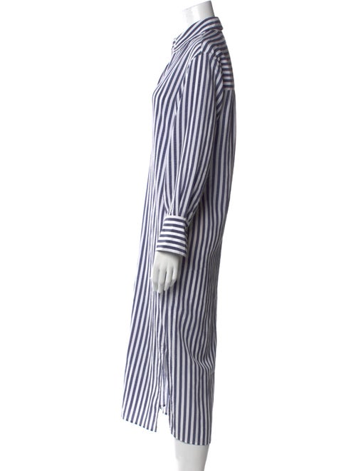 Vince Striped Midi Length Dress