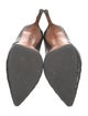 Vince Leather Cutout Accent Mules