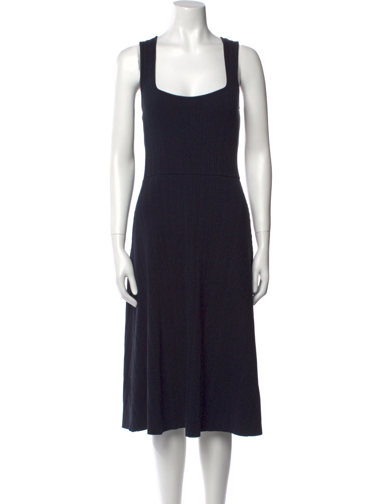 Vince Square Neckline Midi Length Dress w/ Tags