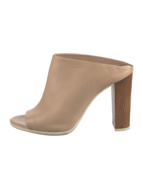 Vince Leather Slides