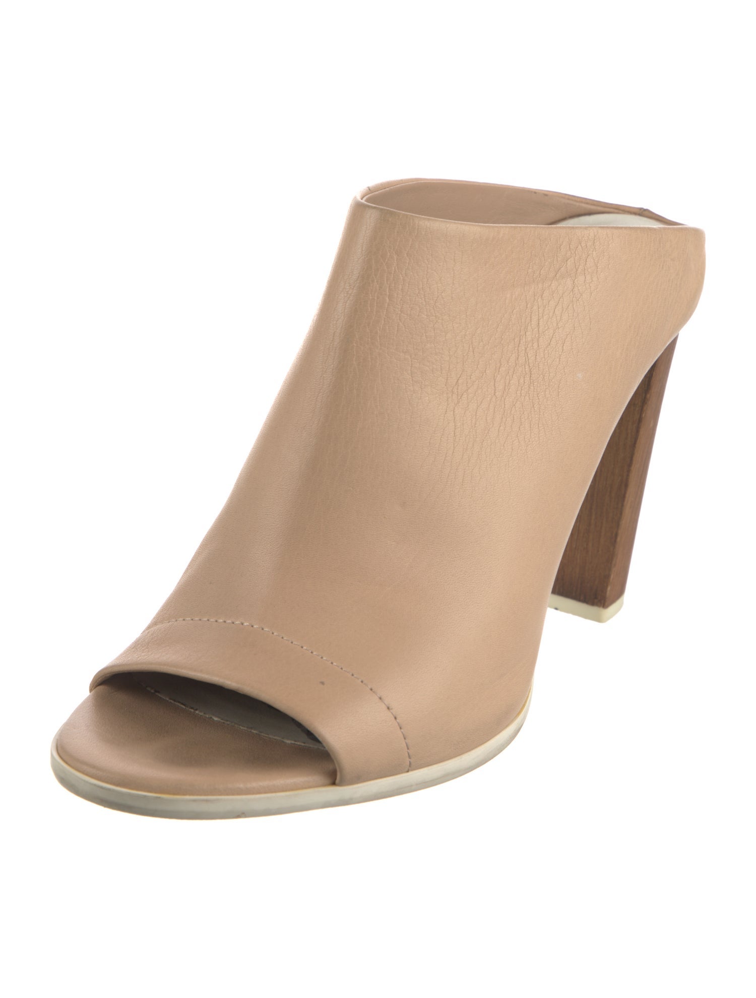 Vince Leather Slides