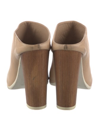 Vince Leather Slides