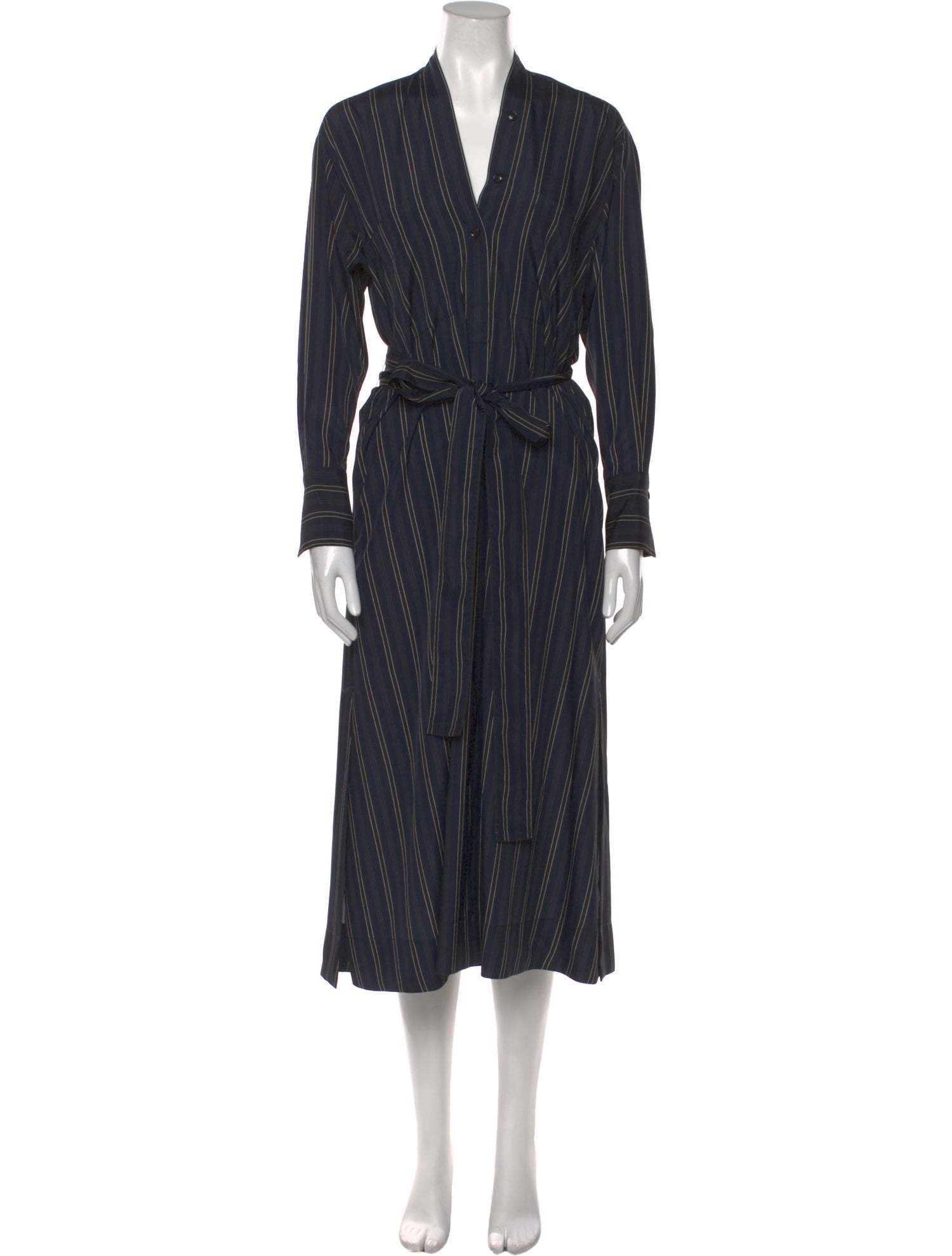 Vince Striped Long Dress w/ Tags
