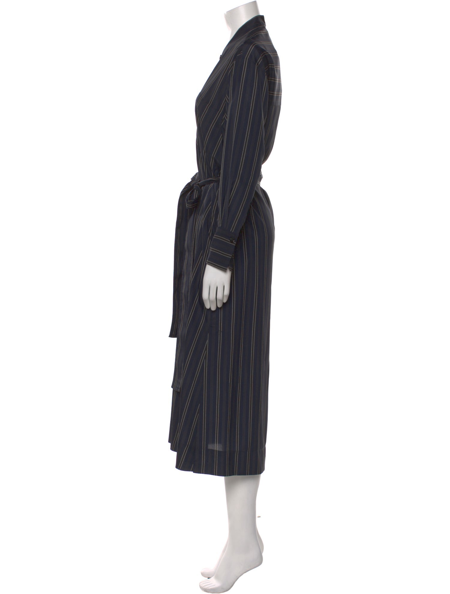 Vince Striped Long Dress w/ Tags