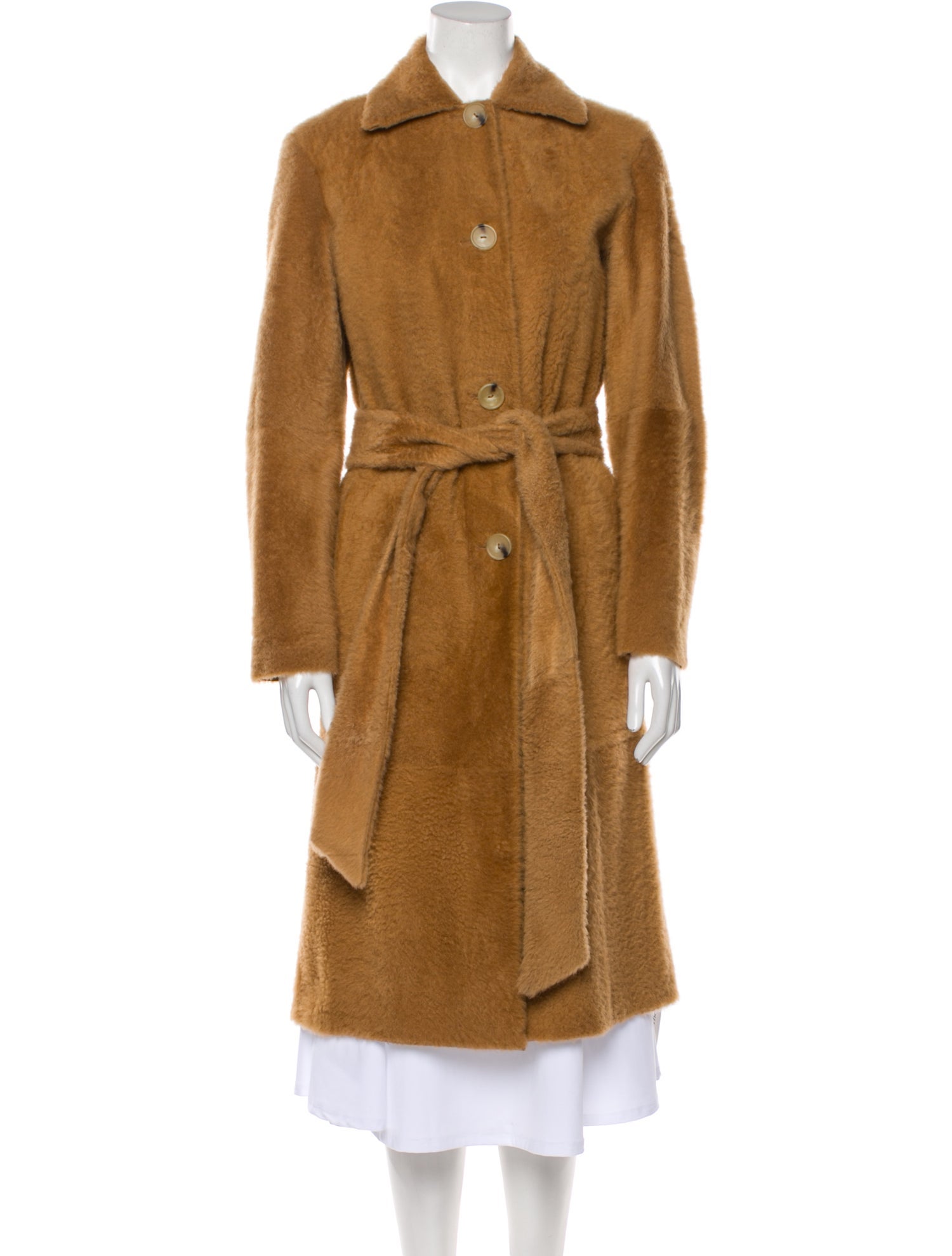 Vince Shearling Fur Coat