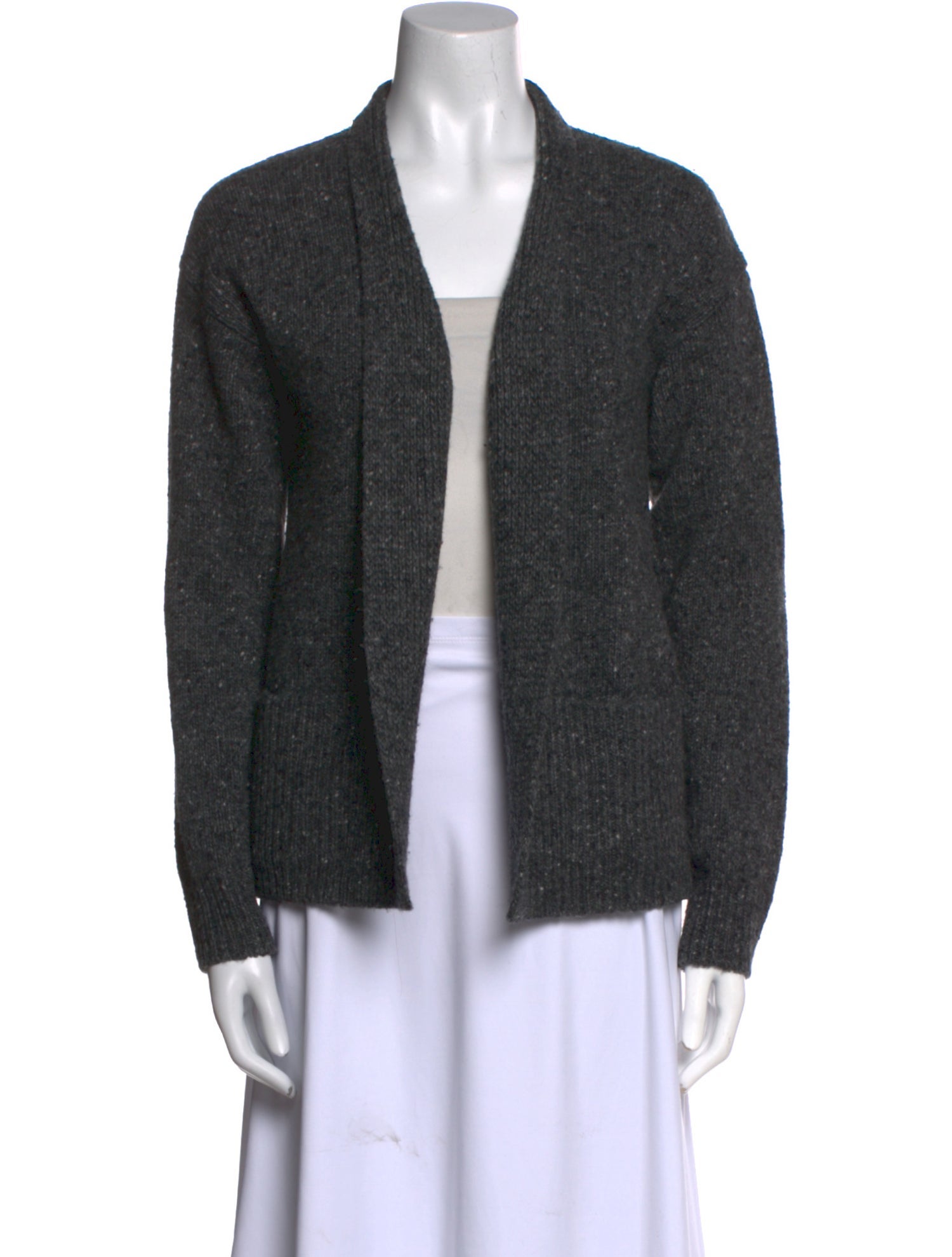 Vince Wool Open Front Sweater