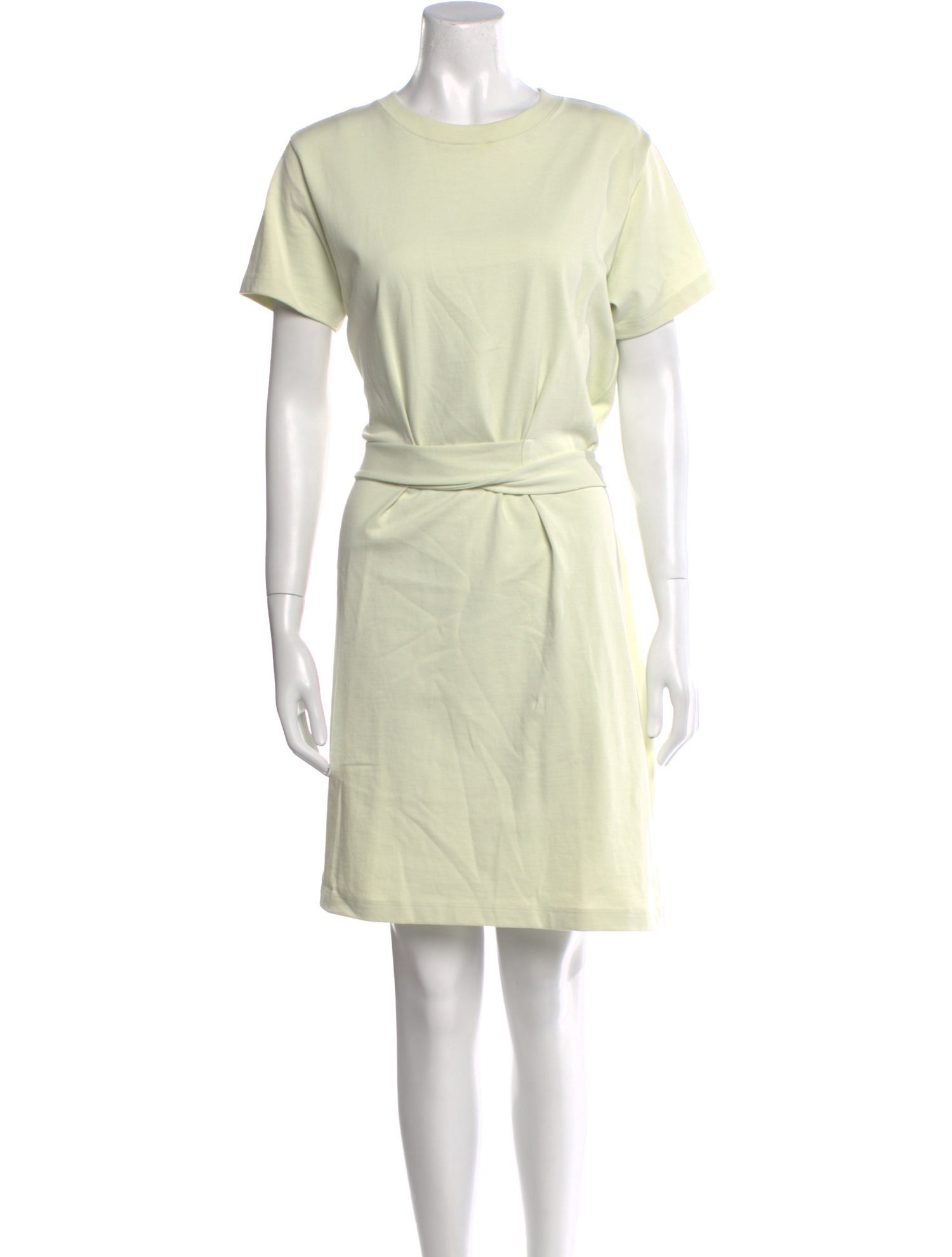 Vince Scoop Neck Knee-Length Dress