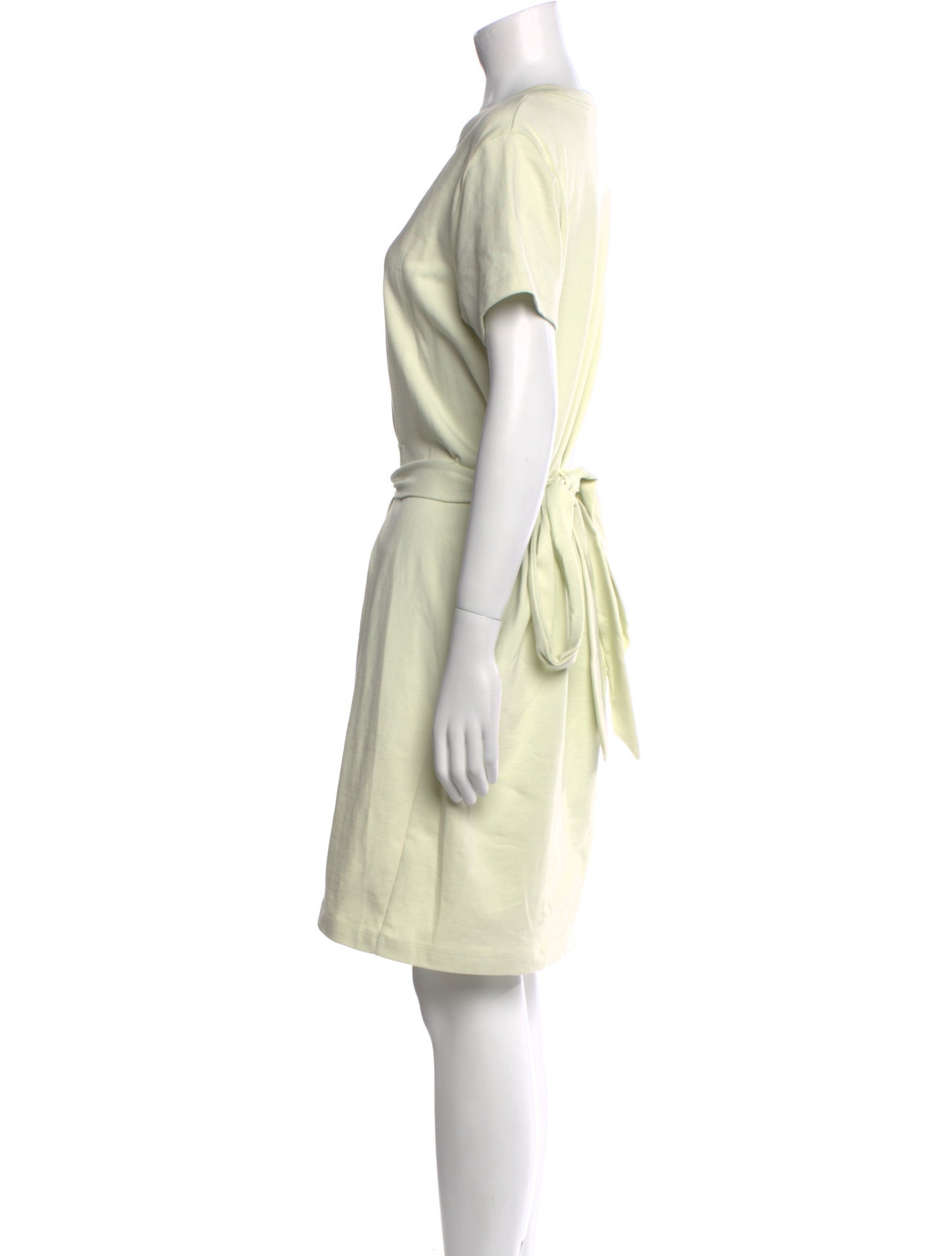 Vince Scoop Neck Knee-Length Dress