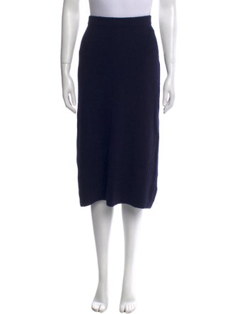 Vince Wool Midi Length Skirt
