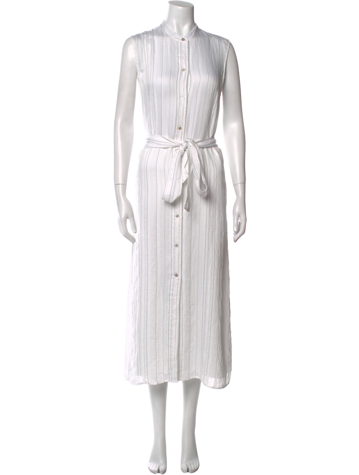 Vince Crew Neck Midi Length Dress