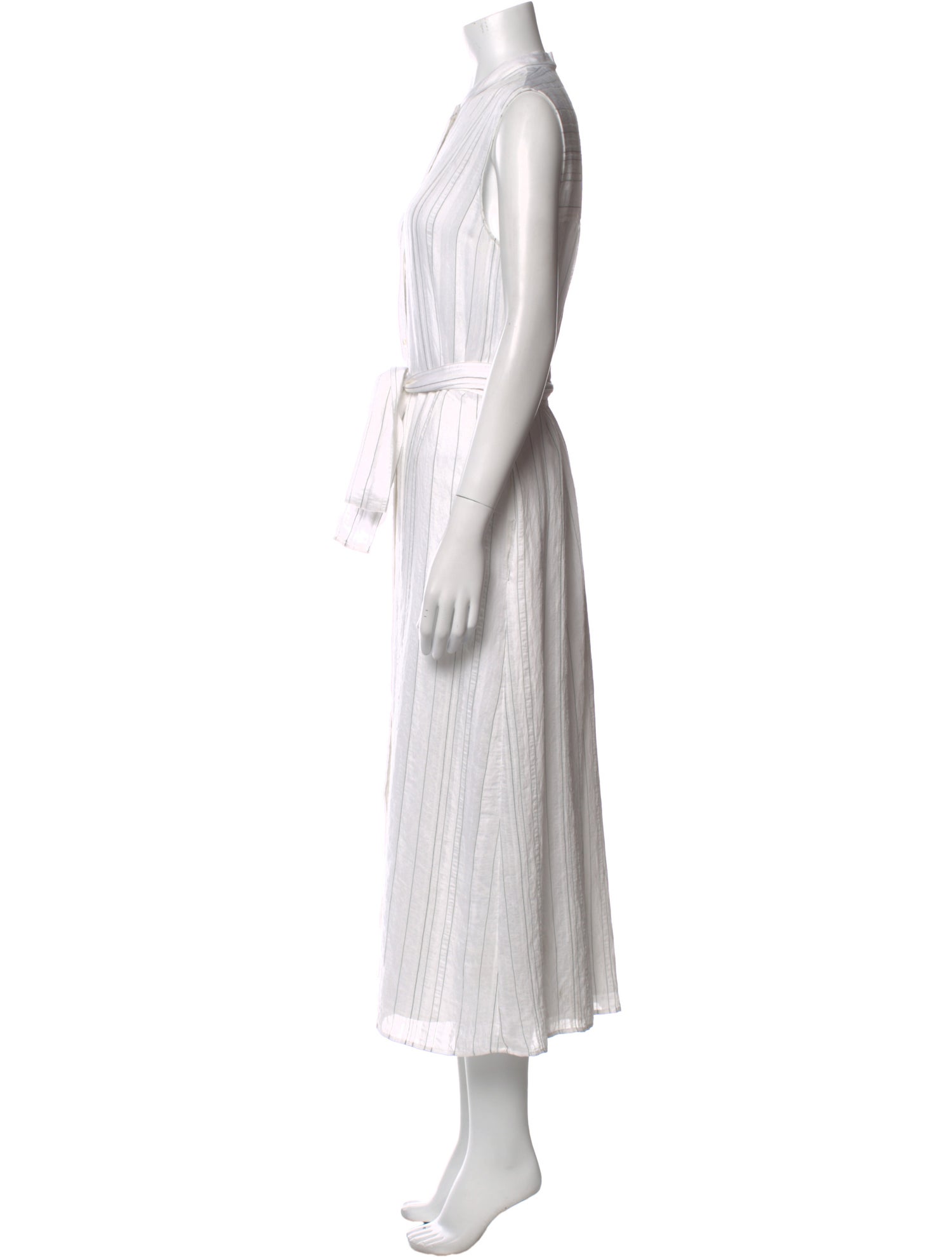 Vince Crew Neck Midi Length Dress