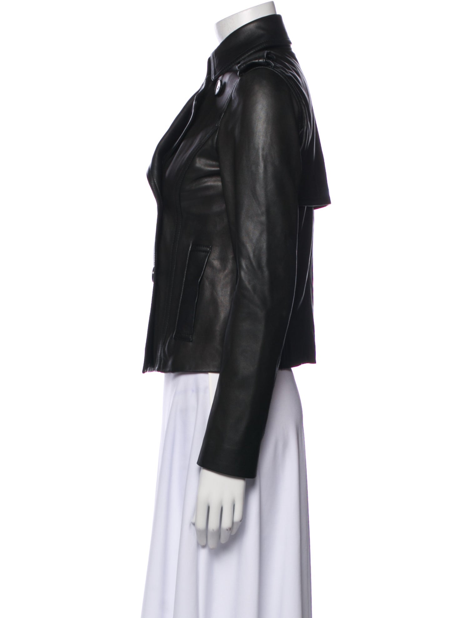 Vince Leather Biker Jacket