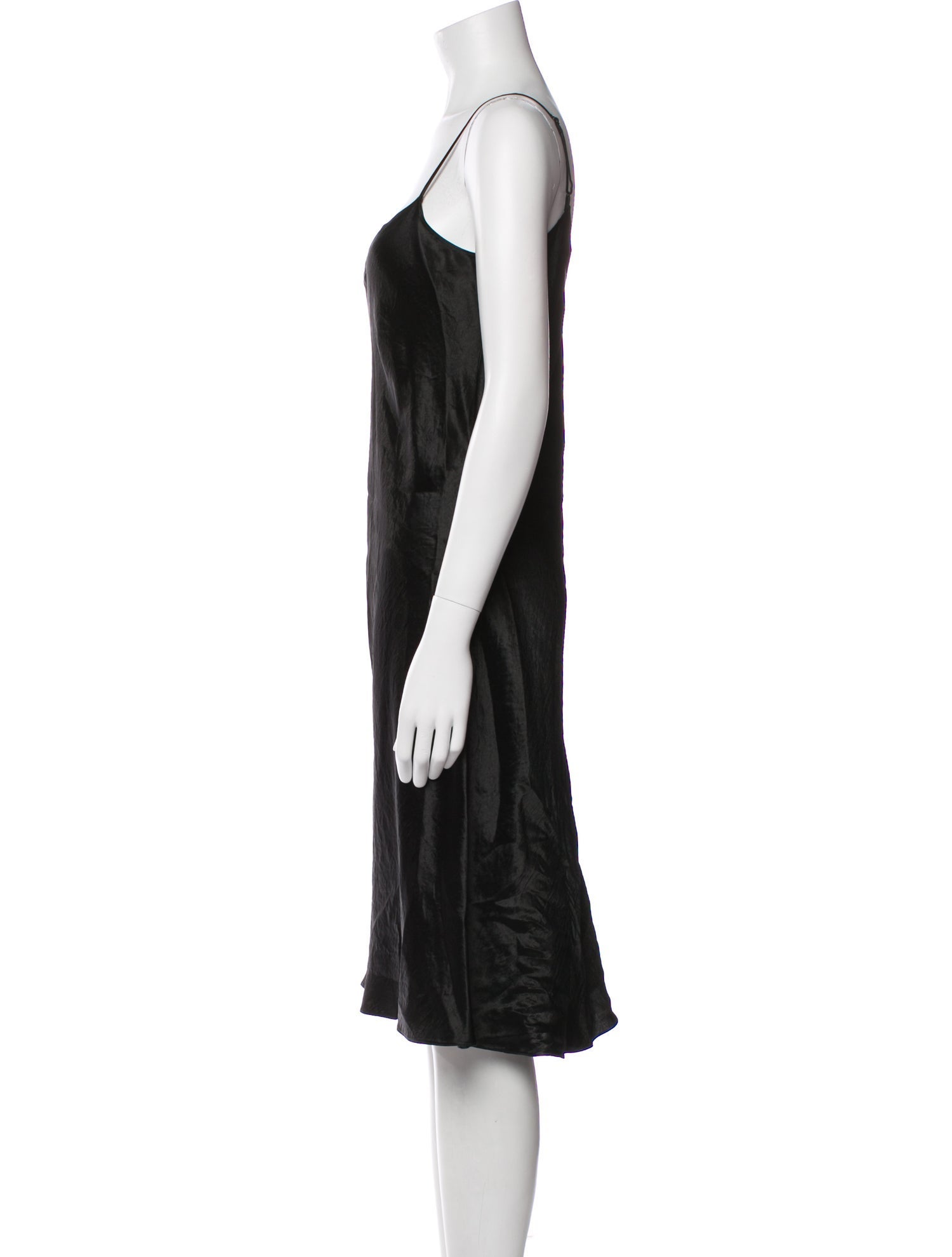 Vince Square Neckline Knee-Length Dress
