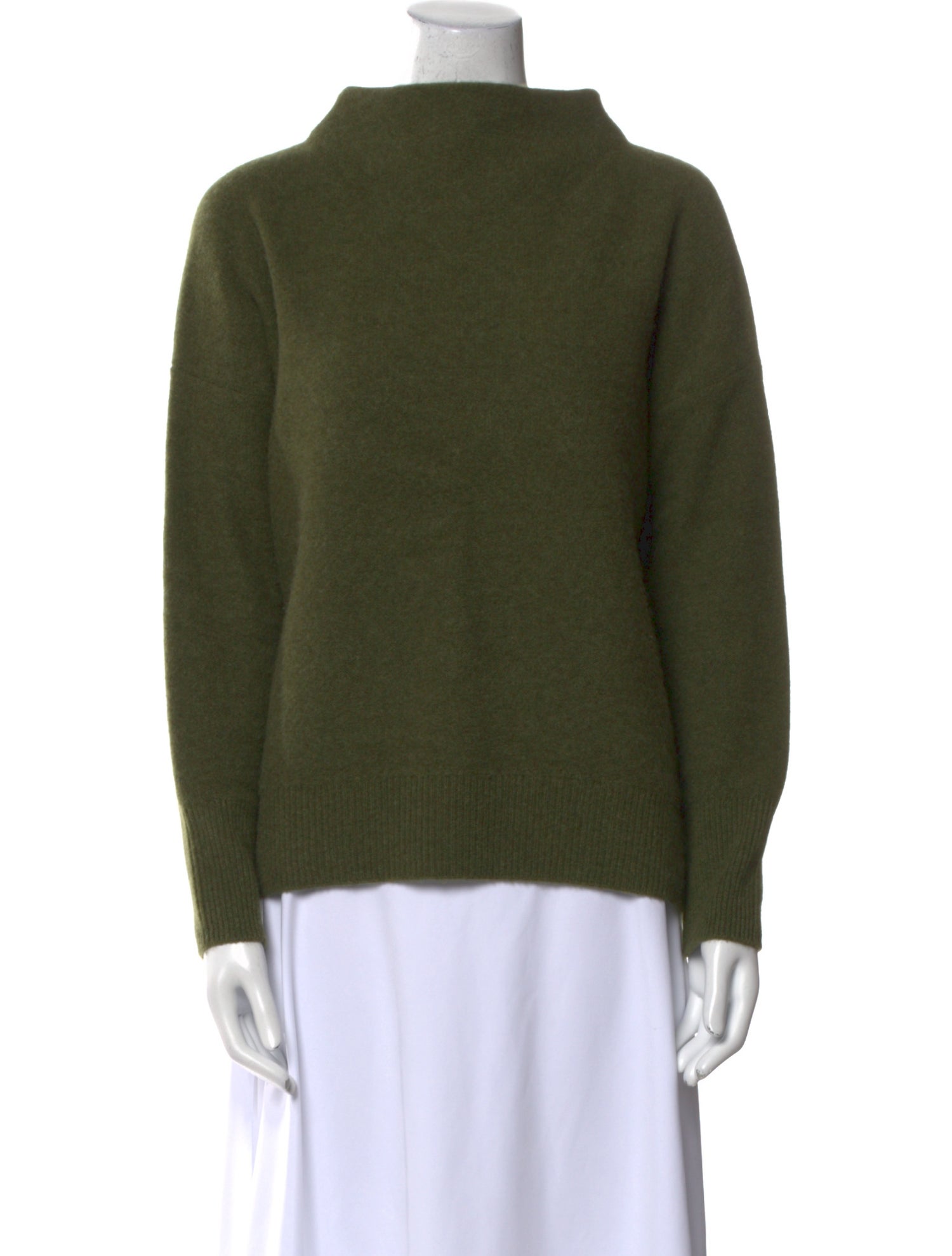 Vince Cashmere Mock Neck Sweater