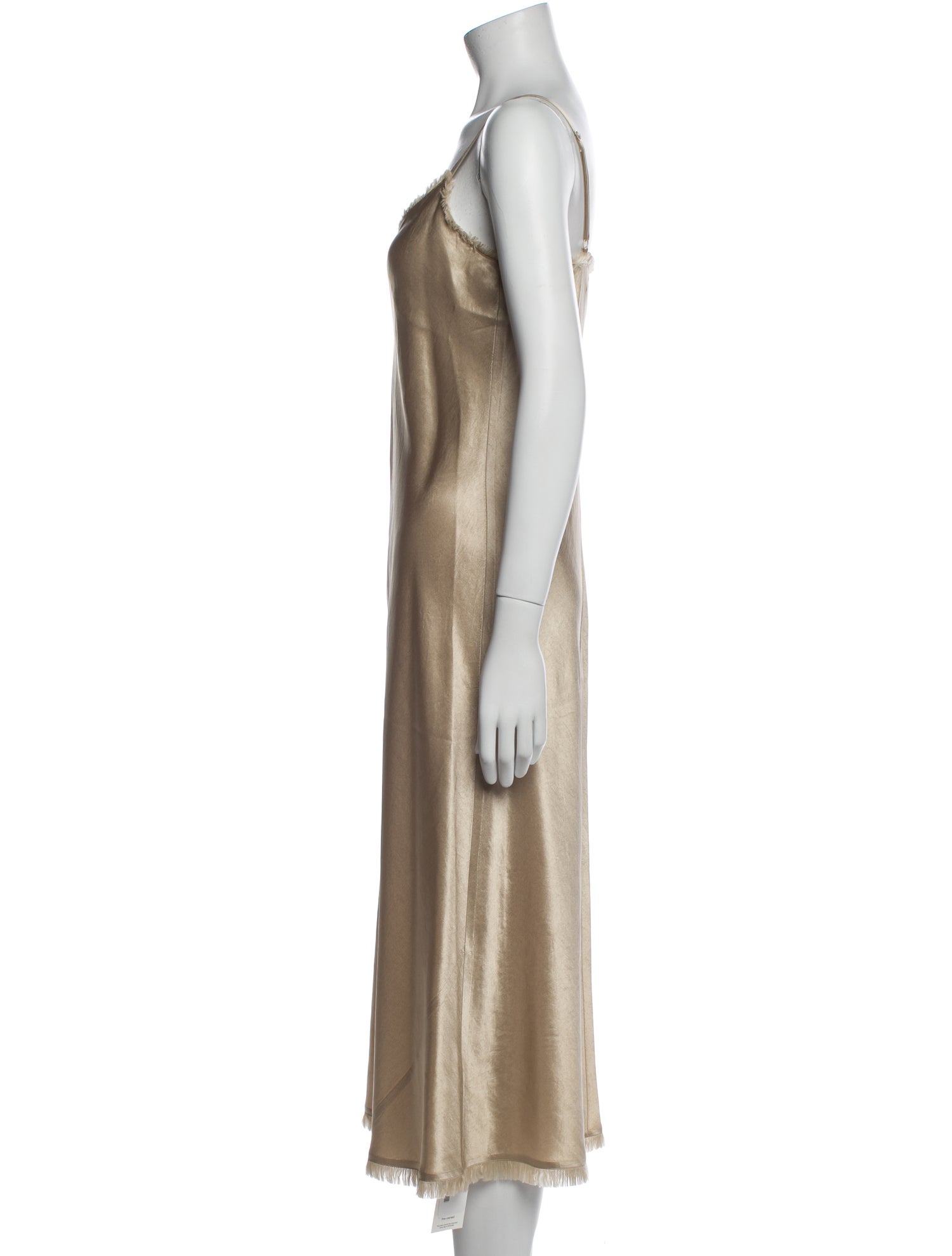 Vince V-Neck Long Dress