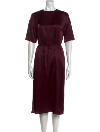 Vince Silk Midi Length Dress