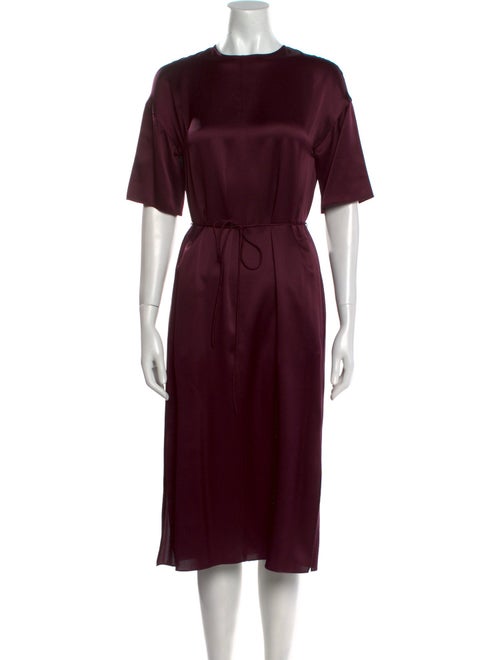 Vince Silk Midi Length Dress