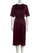 Vince Silk Midi Length Dress