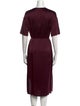 Vince Silk Midi Length Dress