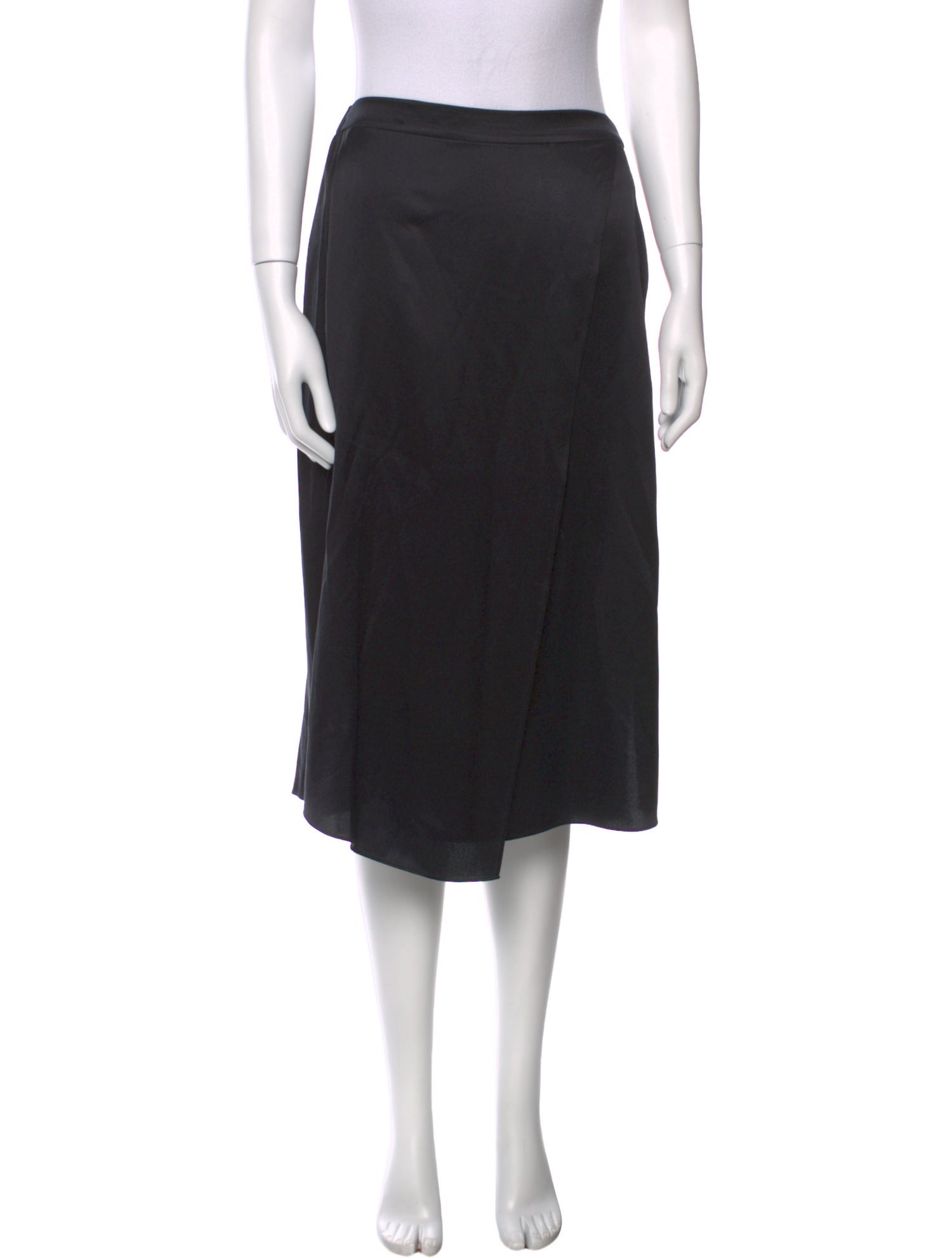 Vince Silk Knee-Length Skirt
