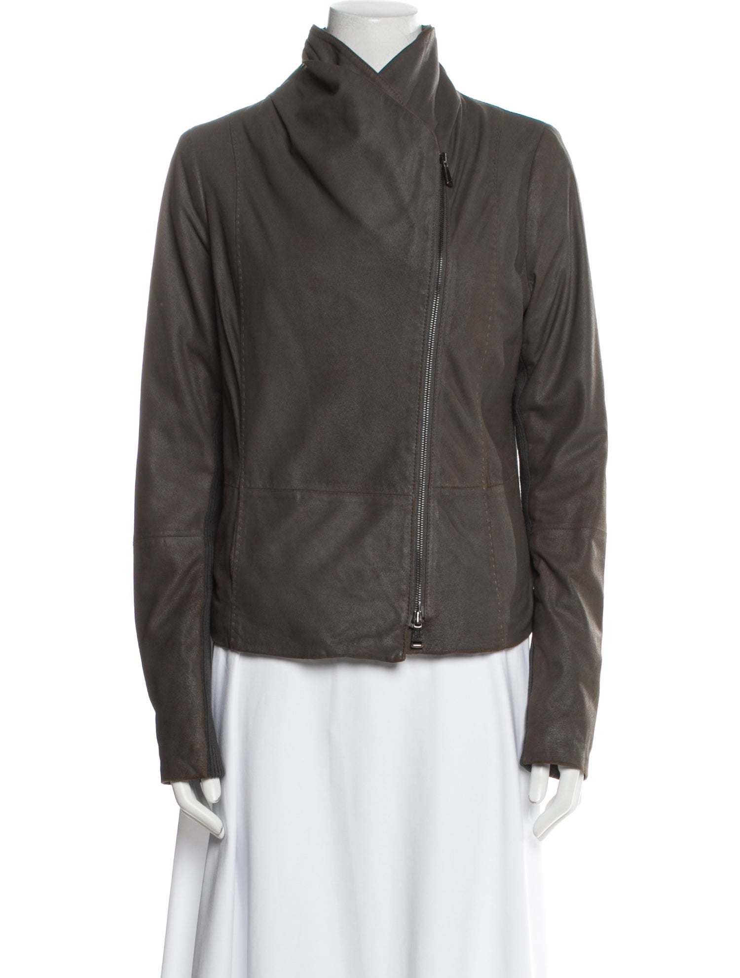 Vince Leather Biker Jacket