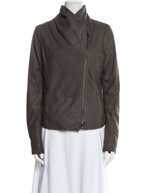 Vince Leather Biker Jacket