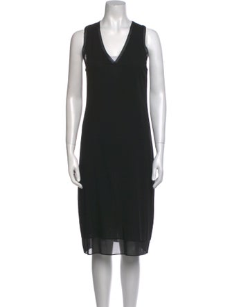 Vince Silk Midi Length Dress