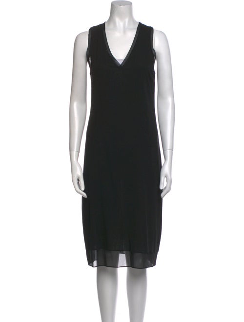 Vince Silk Midi Length Dress