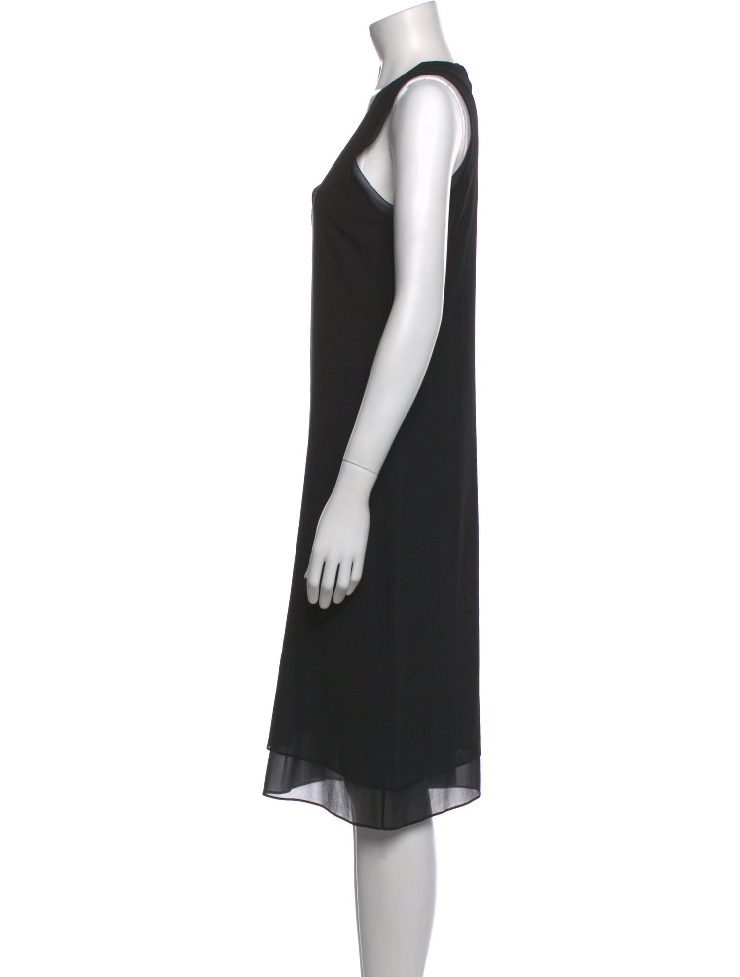 Vince Silk Midi Length Dress