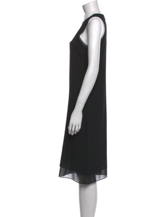 Vince Silk Midi Length Dress