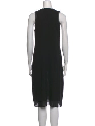 Vince Silk Midi Length Dress