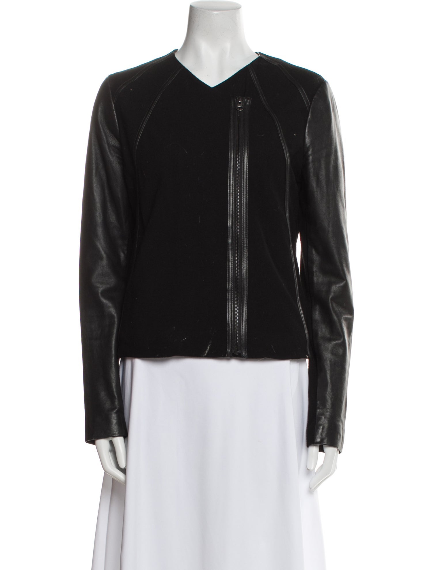 Vince Leather Evening Jacket