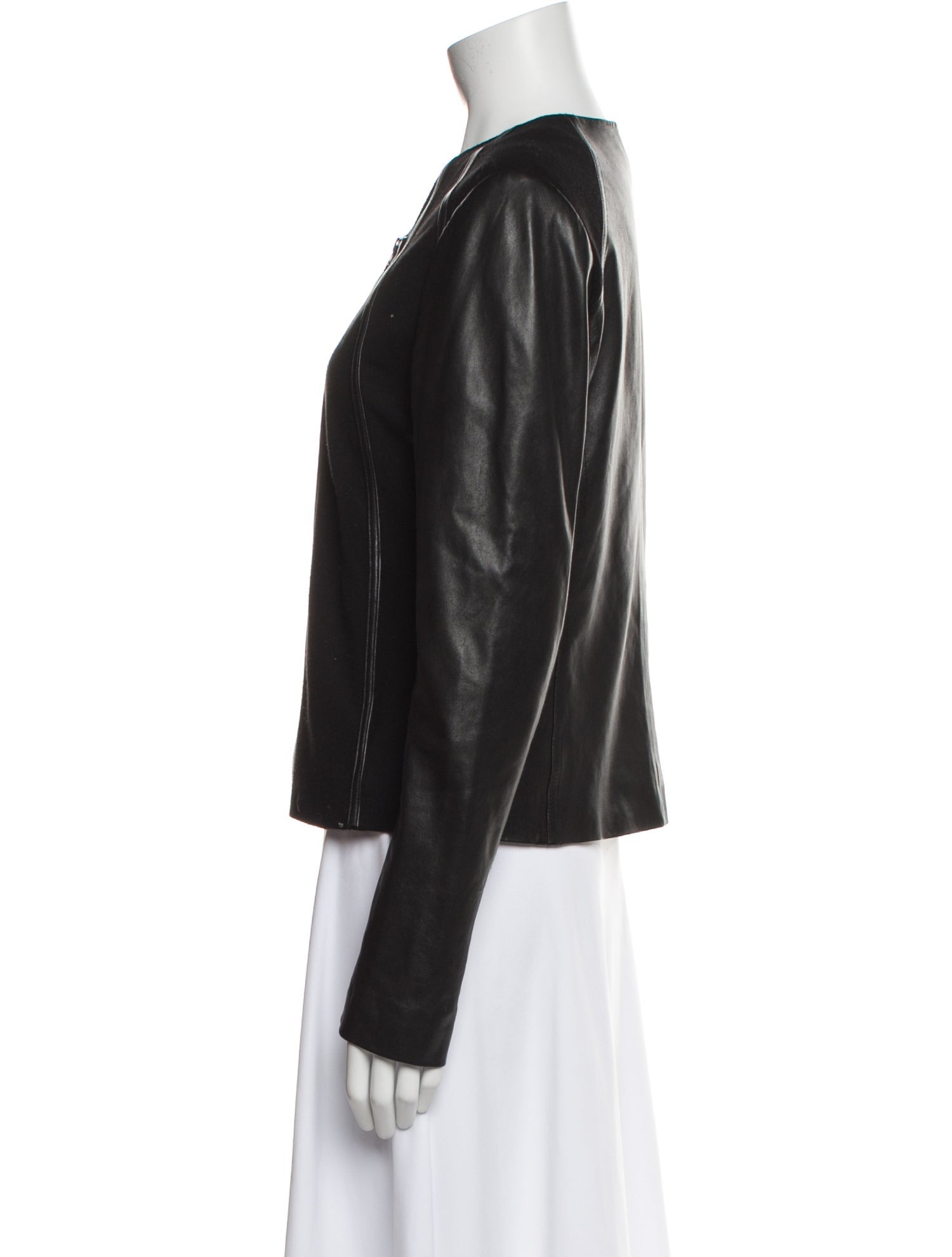 Vince Leather Evening Jacket