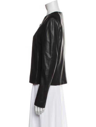 Vince Leather Evening Jacket