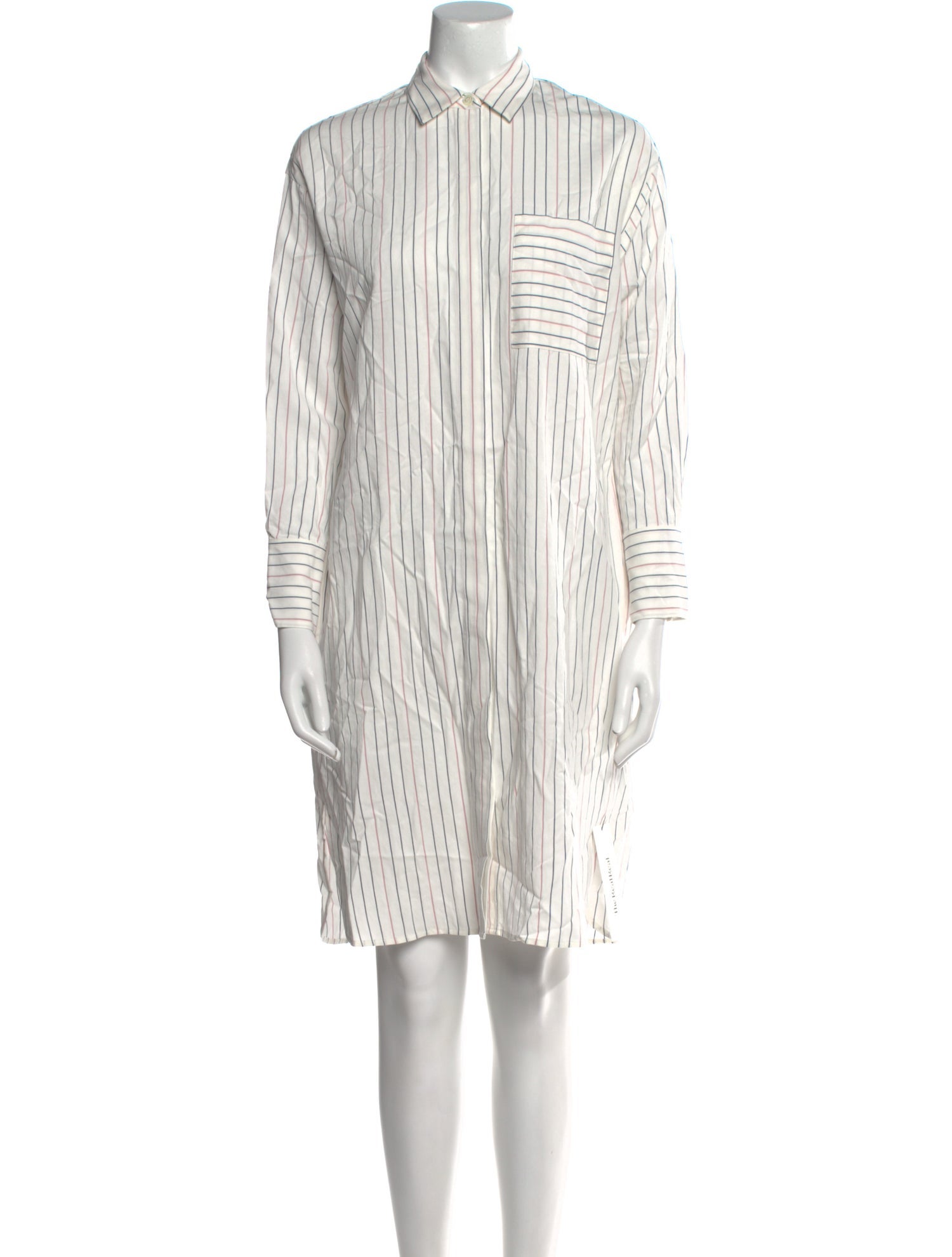 Vince Striped Knee-Length Dress w/ Tags