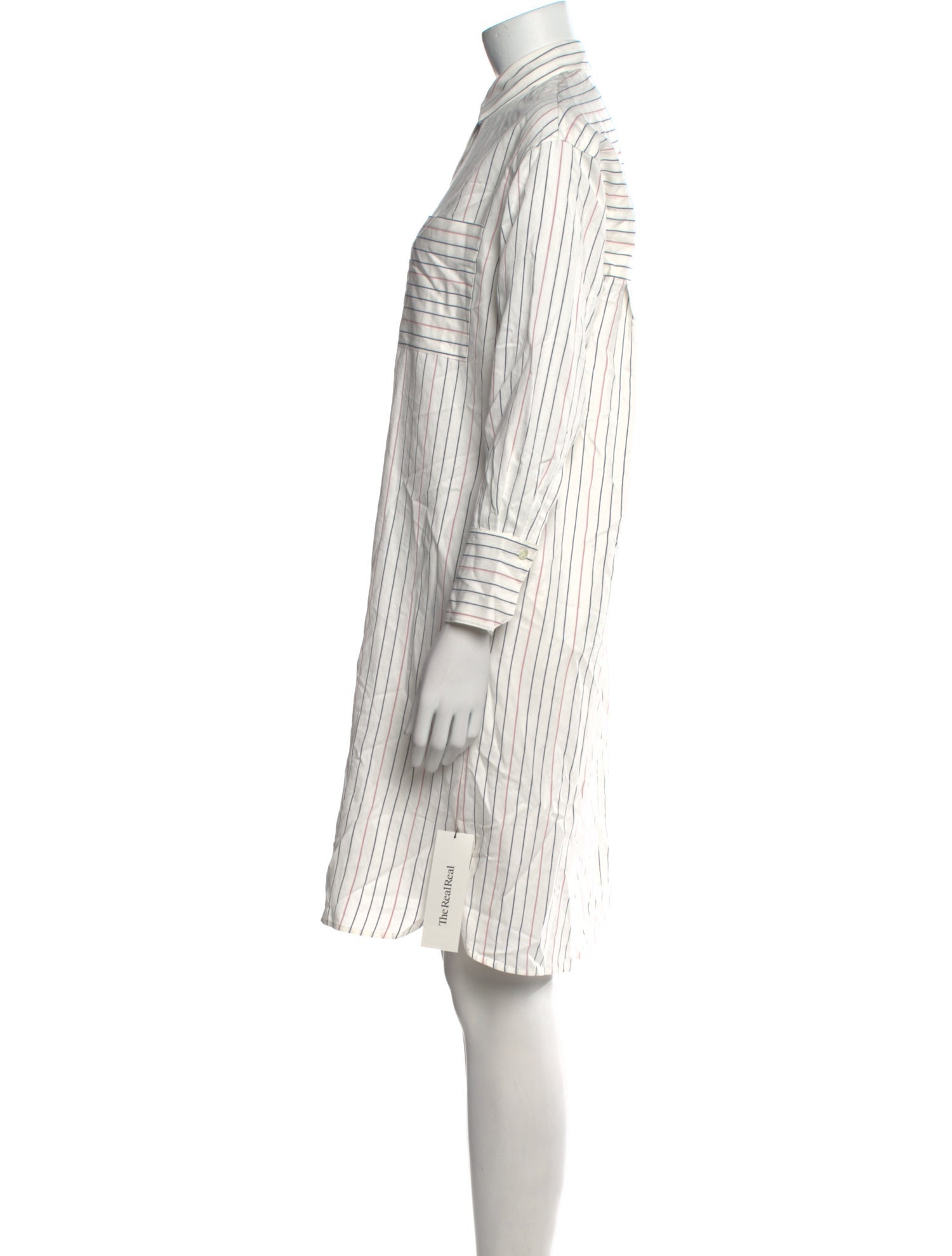 Vince Striped Knee-Length Dress w/ Tags