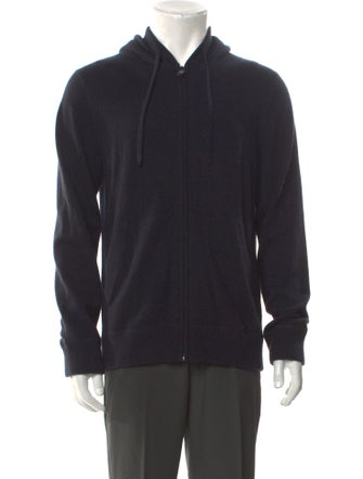 Vince Cashmere V-Neck Hoodie