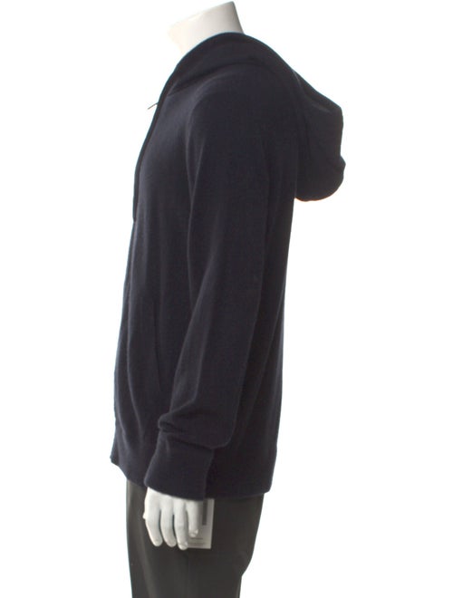 Vince Cashmere V-Neck Hoodie