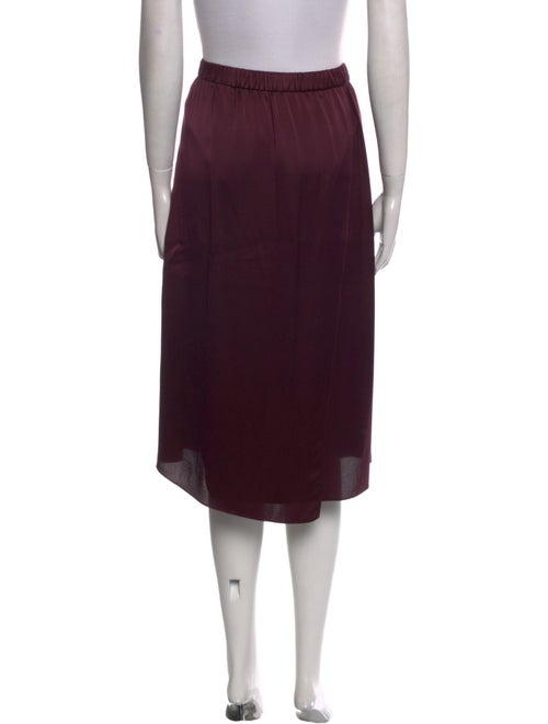 Vince Silk Midi Length Skirt