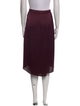 Vince Silk Midi Length Skirt