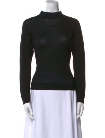 Vince Wool Mock Neck Sweater