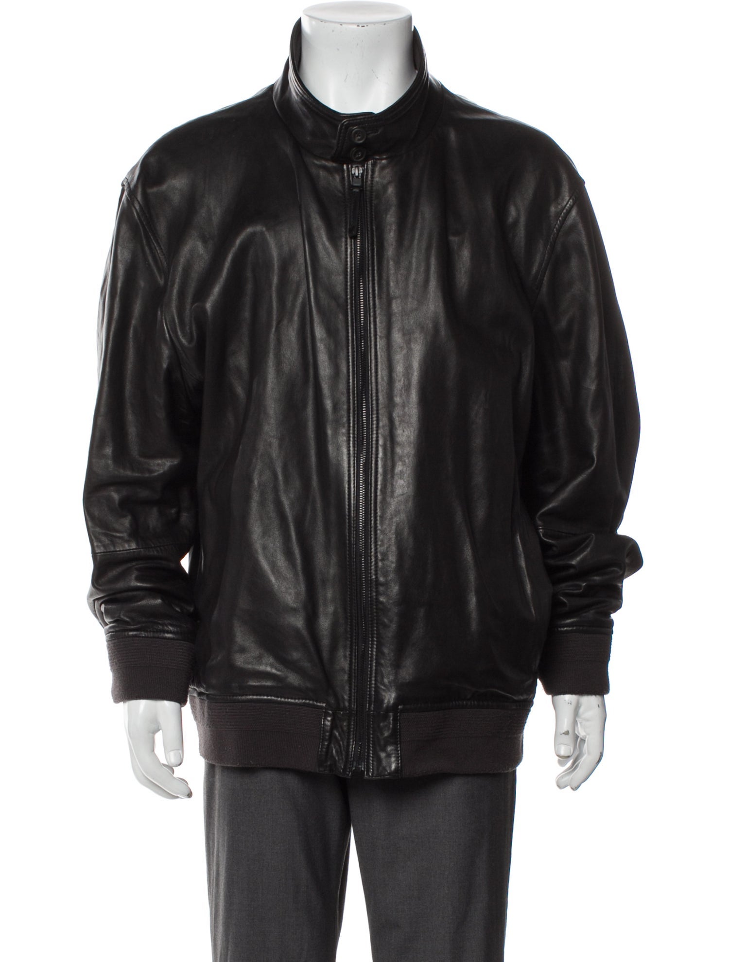 Vince Lamb Leather Jacket
