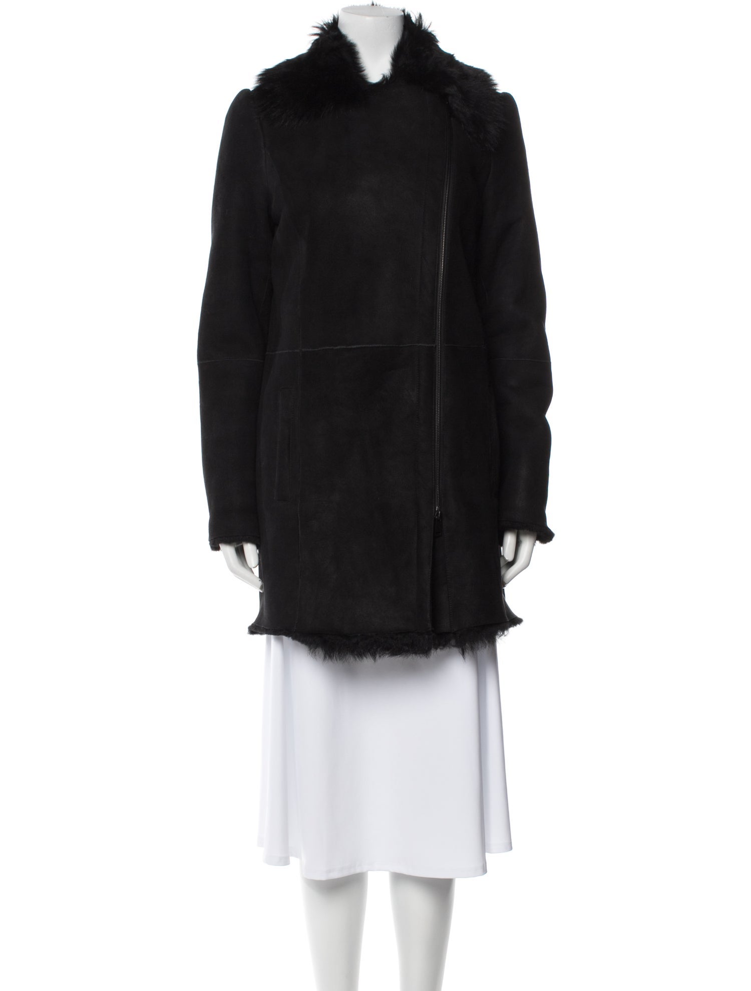 Vince Shearling Fur Coat