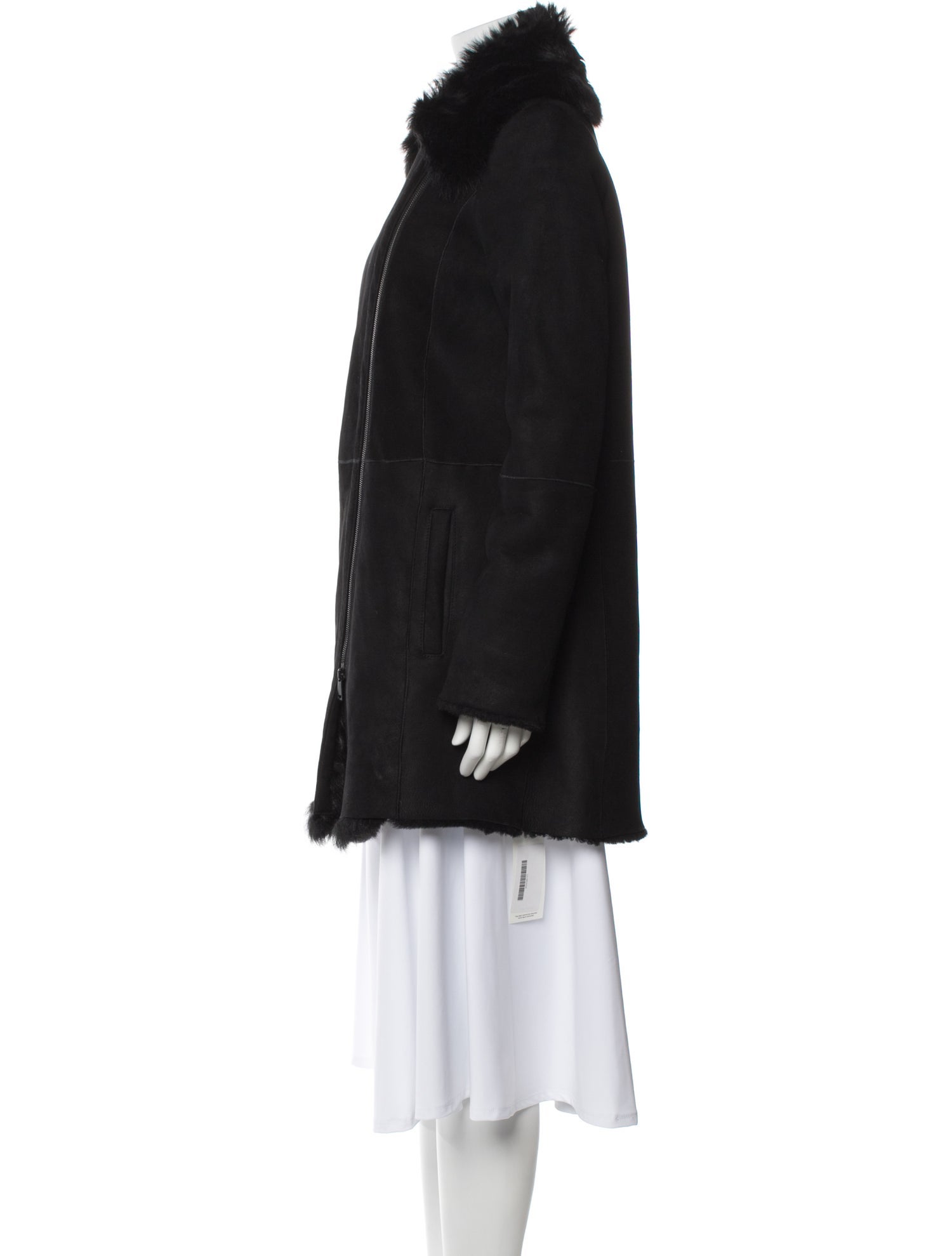 Vince Shearling Fur Coat